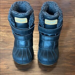 ❄️ Cat & Jack Kids Snow Boots | Size 9 | Black | Waterproof & Lined